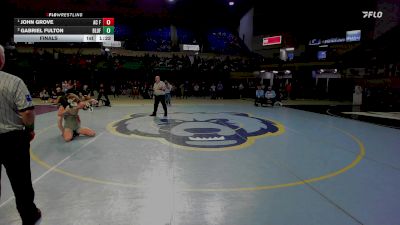 165 lbs Final - John Grove, AC Flora vs Gabriel Fulton, Bluffton