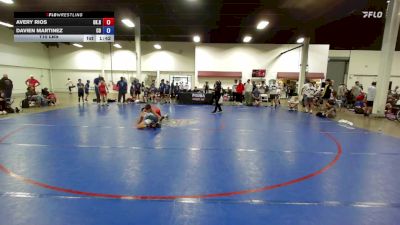 110 lbs Avery Rios, Oklahoma Red vs Davien Martinez, Colorado