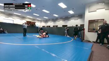 150 lbs Champ. Round 1 - Jayce Lejeune, Powell vs Wyatt Timboe, Jackson Hole