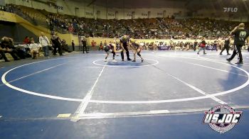 90 lbs Rr Rnd 2 - Emily Hamil, Kingfisher YellowJackets vs Lyric Golden, Harrah Little League Wrestling