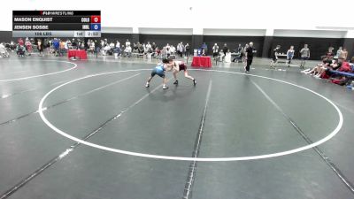 106 lbs Mason Enquist, Team Colorado FS vs Jensen Sosbe, Team Indiana Blue