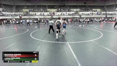 152 lbs Semifinal - Logan DeFilippo, Team DeFilippo vs Brandon Seburg, PINnacle Wrestling