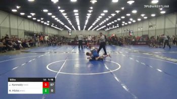 90 lbs Prelims - Jett Kennedy, Oklahoma Boyz vs Hudson Hicks, BAWC