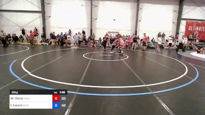 85 kg Rr Rnd 1 - MiAmore Davis, Razor GWC Red vs Irelynn Laurin, Michigan Blue