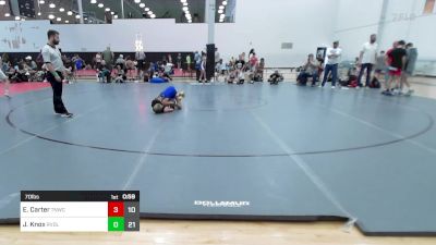 70 lbs Semifinal - Edward Carter, Team Nauman Wrestling Club ES vs Jayson Knox, Revival Orange