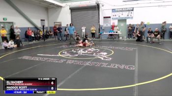 110 lbs 5th Place Match - Eli Bachert, Interior Grappling Academy vs Maddox Scott, Juneau Youth Wrestling Club Inc.