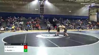 170 lbs Prelims - Ryan Brockman, Compound Wrestling vs Carson Royster, Oconee Youth Wrestling