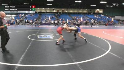 157 lbs Round Of 16 - Billy Tyler, VA vs Knox Verbais, IL