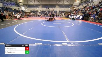 90 lbs Rr Rnd 2 - Isaiah Gonzales, Wesley Wrestling Club vs Tru Randall, Clinton Youth Wrestling