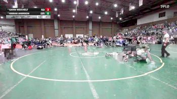 150 lbs 3rd Place Match - Kieran Akerson, Creighton Prep vs Gavin Weichelt, Pine Creek