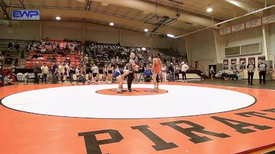 140 lbs Final - Barret Brooks, Sperry High School vs Xander Wiley, Berryhill High School