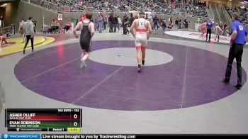 152 lbs Quarterfinal - Asher Olliff, Dallas Mat Club vs Evan Robinson, West Albany Mat Club