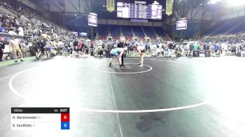 182 lbs Rnd Of 128 - Henry Baronowski, Pennsylvania vs Sawyer VanRider, Florida