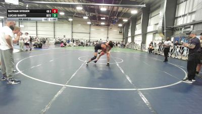 145 lbs Rr Rnd 3 - Nathan Steger, 4M Strength - HSB vs Lucas Santo, BDTC Elite - HSB