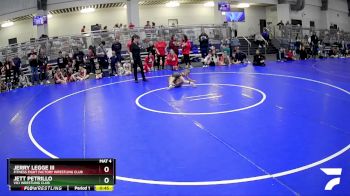 50 lbs Champ. Round 1 - Jerry Legge Iii, Fitness Fight Factory Wrestling Club vs Jett Petrillo, Vici Wrestling Club