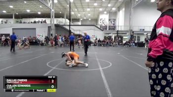 106 lbs Round 1 (4 Team) - Dallas Owens, Terps Xtreme vs Cullen Edwards, Aliens