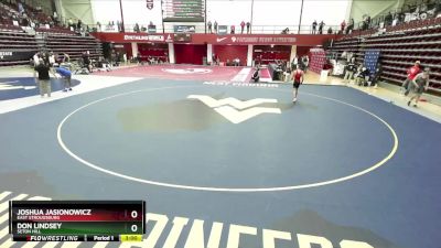 125 lbs Quarterfinal - Joshua Jasionowicz, East Stroudsburg vs Don Lindsey, Seton Hill