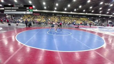 165 lbs Semifinal - Kannon Grant, Cody vs Konnor Johnson, Bison Wrestling Club