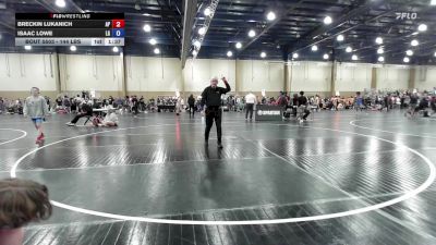 144 lbs Consi Of 4 - Breckin Lukanich, Applied Pressure vs Isaac Lowe, Lake Gibson