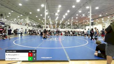 122 lbs Consi Of 4 - Brayden McLaughlin, Kraken Red vs Darren Cangelosi, Prime Wrestling Club Black