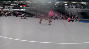 57-63 lbs Semifinal - Ashwin Bishop, Stillman Valley WC vs Gabriel Alber, Dakota Wrestling Club