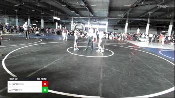 66 lbs Round Of 16 - Cree Garza, Spokane Wrestling vs Liam Hyde, Grindhouse WC
