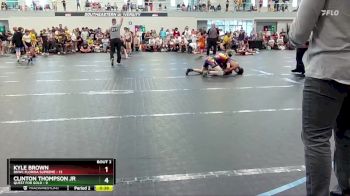 132 lbs Round 1 (6 Team) - Kyle Brown, BHWC Florida Supreme vs Clinton Thompson JR, Quest For Gold