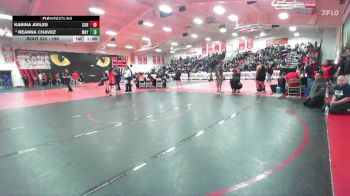 190 lbs Champ. Round 2 - Karina Aviles, Corona Senior vs Reanna Chavez, Mayfair