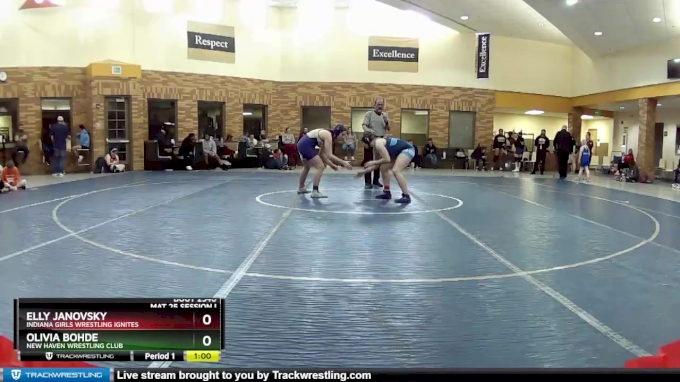 152 lbs Semifinal - Elly Janovsky, Indiana Girls Wrestling IGNITES vs ...