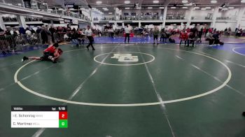 165 lbs Final - Ezrah Schonrog, Mayo Quanchi WC vs Cristian Martinez, Wells ME