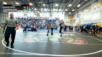 132 lbs Champ. Round 1 - Emorje Biggins, Oakleaf vs Mohammad Awais, Lake Nona