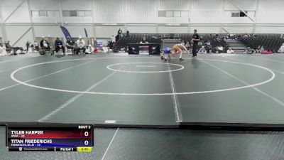 120 lbs Round 1 (8 Team) - Tyler Harper, Iowa vs Titan Friederichs, Minnesota Blue