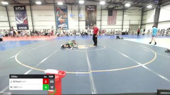 135 lbs Rr Rnd 3 - James Wilson, 84 Athletes vs Mathias Hill, Ohio Titan Scarlet