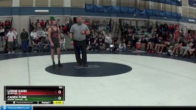 152 lbs Quarters & Wb (16 Team) - Caden Funk, Adams Central vs Pierceton Morgan, Bluffton