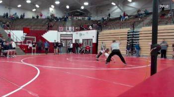 150 lbs Cons. Round 5 - Tyson Barrow, North Posey vs Dalton Pledger, Heritage Hills