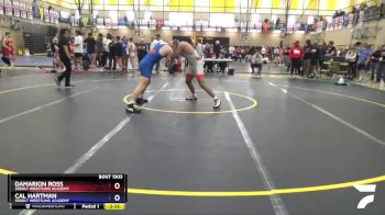 182 lbs 1st Place Match - Damarion Ross, Sebolt Wrestling Academy vs Cal Hartman, Sebolt Wrestling Academy