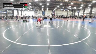 132 lbs Round Of 64 - Carter Price, WV vs Lucas Bordieri, NY
