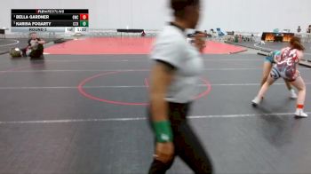 100/110 Round 2 - Bella Gardner, Genesis Wrestling Club vs Karisa Fogarty, C2X