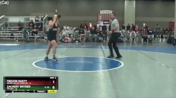 165 lbs Round 2 (4 Team) - Zachery Snyder, Toledo vs Trevor Dusty, Grand Valley State WC