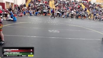 Round 2 - Amaris Robinson, Dixie Hornets vs James Satterfield, Palmetto State Wrestling Acade