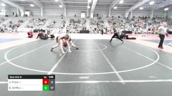 145 lbs Round Of 32 - Jeremiah Price, Combat Athletics Black vs Bryce Griffin, Illinois Menace Lightning