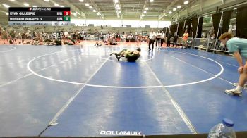 220 lbs Rr Rnd 2 - Evan Gillespie, Revival Black vs HERBERT BILLUPS IV, Great Bridge Wrestling Club