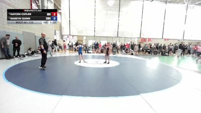 63 lbs Round 5 - Hudson Aldrich, 208 Badgers Wrestling Club vs Max Gilbert, Declo Stingers