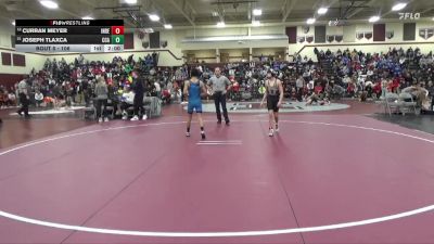 106 lbs Round 1 - Curran Meyer, Independence vs Joseph Tlaxca, Clear Creek-Amana