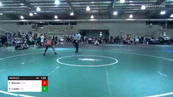 100 lbs Prelims - Terrilan Banner, Hurricane vs Hannah Lopez, Lions Wrestling Academy