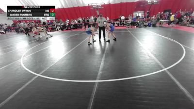 14U Boys - 120 lbs Quarters - Hayden Schutz, LaCrosse Area Wrestlers vs Waylon Fry, Victory School Of Wrestling