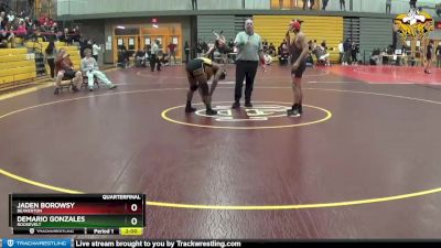 170 lbs Quarterfinal - DeMario Gonzales, Roosevelt vs Jaden Borowsy, Beaverton