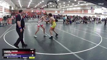 138 lbs Round 2 - Colton Kelley, Cornerstone Wrestling Club vs Gabriel Foster, GI Grapplers