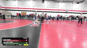 165 lbs Round 1 - Alex Rapp, Pirate Powerhouse Wrestling Ac vs Archer Klein, Harrisonville Youth Wrestling