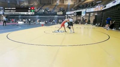 174 lbs Cons. Round 4 - Henry Reilly, Nebraska-Kearney vs Skyler Geer, Newman